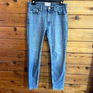 Everlane High Rise Skinny Jeans Womens Size 27 Blue Denim